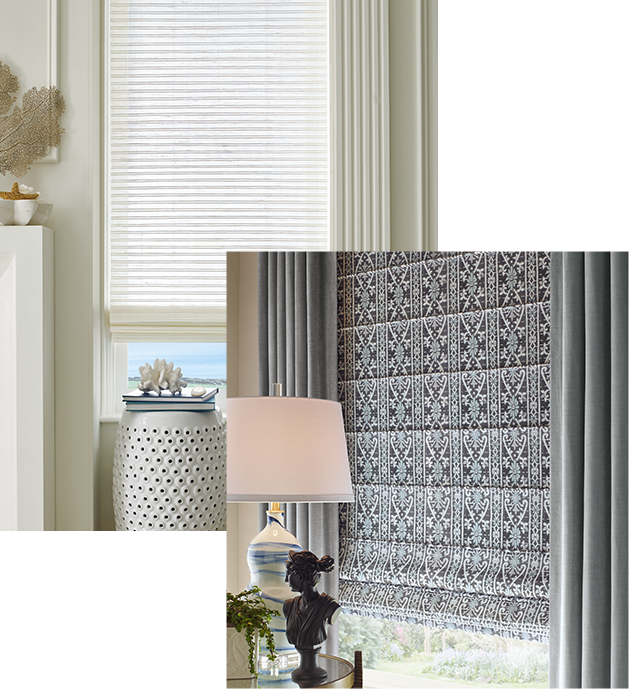 Custom Roman Shades The View Window Fashions Greater Toronto Area